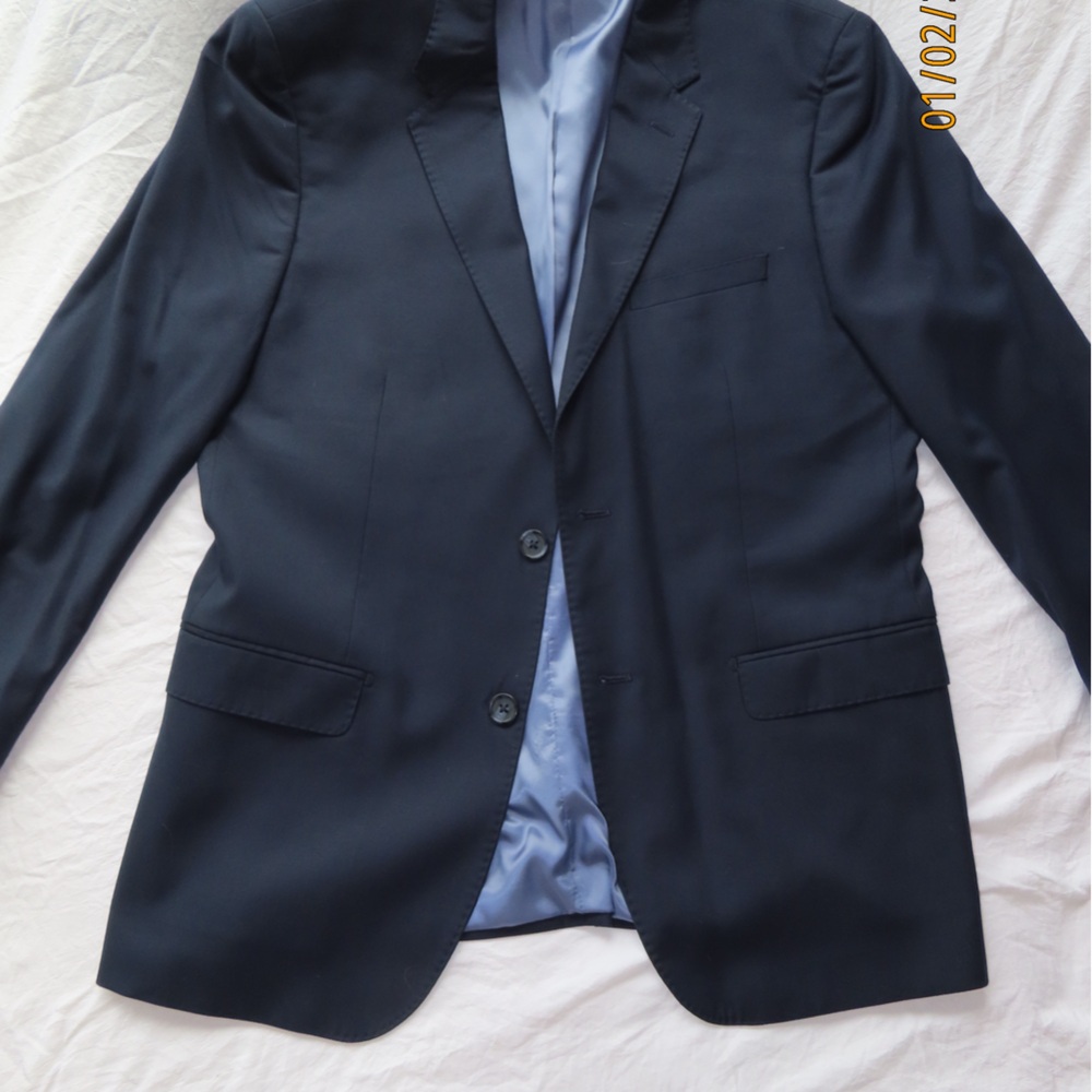 Classic Navy Men's suit. Jacket & pants.